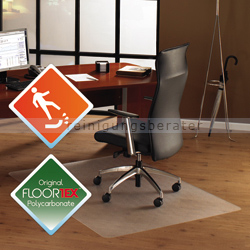 Bodenschutzmatte Floortex Cleartex unomat 120x134 cm