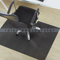 Bodenschutzmatte Lucca rechteckig schwarz 90x150 cm