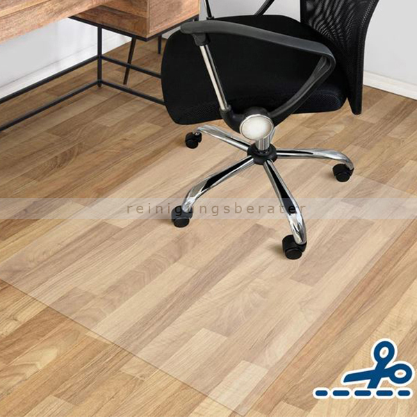 Bodenschutzmatte Neo Plus transparent rechteckig 114x50 cm