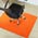 Zusatzbild Bodenschutzmatte rechteckig orange 75 x 120 cm