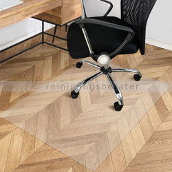 Bodenschutzmatte transparent rechteckig 114x150 cm