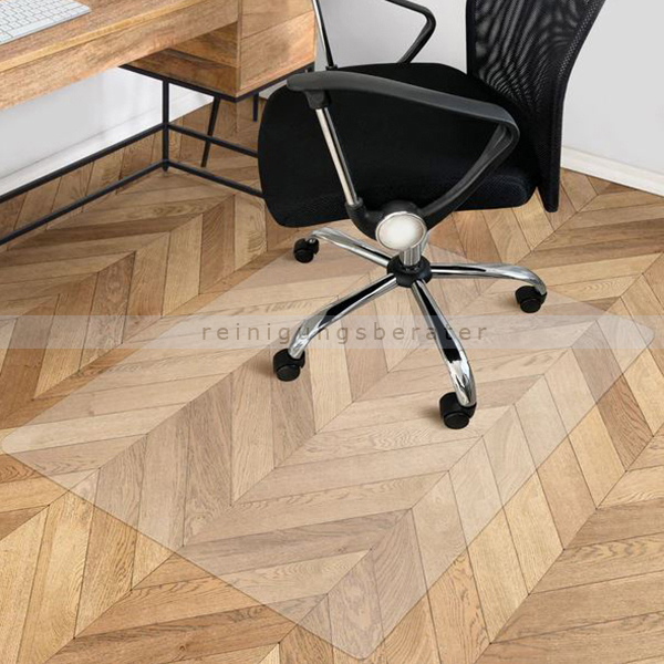 Bodenschutzmatte transparent rechteckig 114x150 cm