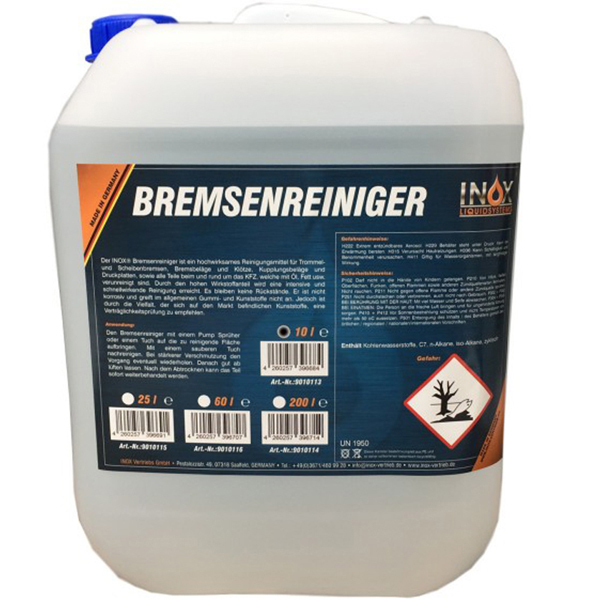 Knaus Schmierstoffe Bremsenreiniger 10 Liter Kanister 10L Reiniger + 1L  Druckspritze Sprühflasche : : Auto & Motorrad