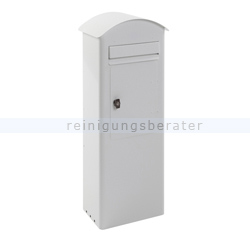 Briefkasten Rooftop freistehend Weiß