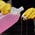 Zusatzbild Chemikalien Schutzhandschuhe Ampri Solid Safety gelb L