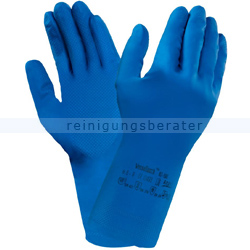 Chemikalien Schutzhandschuhe Ansell Alpha Tec blau in XL