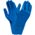 Zusatzbild Chemikalien Schutzhandschuhe Ansell Alpha Tec blau in XL