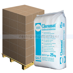 Claramat Regeneriersalz Siedesalz Tabletten 40x25 kg Palette