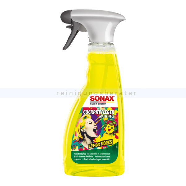 Cockpitpflege SONAX Lemon Rocks 500 ml