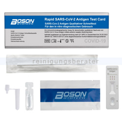 Corona Test Boson COVID-19 Antigen Schnelltest Einzelpack