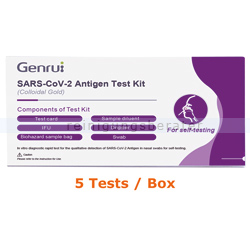 Corona Test GENRUI Covid-19 Antigen-Selbsttest 5 Tests