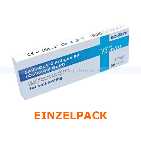 Corona Test GOLDSITE Covid-19 Antigen-Selbsttest 1 Test