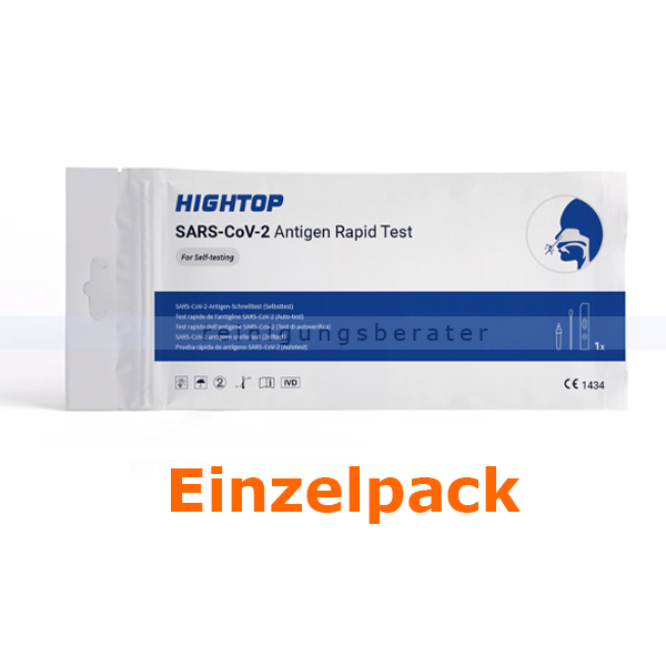Corona Test HIGHTOP Covid-19 Antigen-Selbsttest 1 Test