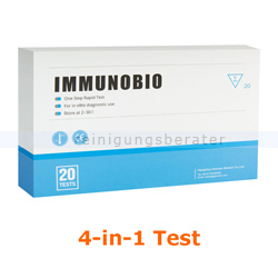 Corona Test IMMUNOBIO Covid-19 Antigen-Schnelltest, 20 Stück