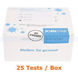 Corona Test JOINSTAR SARS-CoV-2 Antigen-Selbsttest 25 Tests