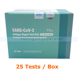 Corona Test LEPU SARS-CoV-2 Antigen Rapid Test Kit 25 Tests