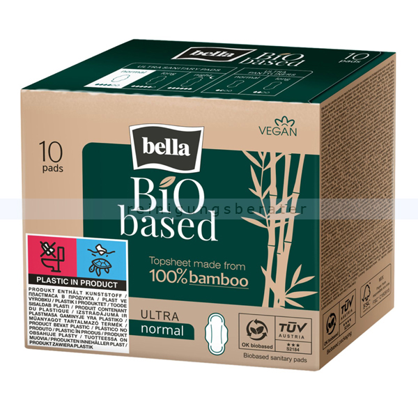 Damenbinden Bella BIO based Ultra Binden normal 10 Stück
