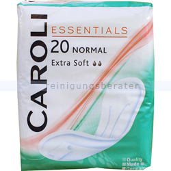 Damenbinden Caroli Essentials Extra Soft normal 20er Pack