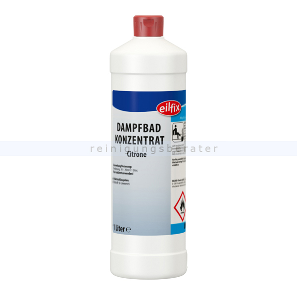 Dampfbad Eilfix Fertigmischung Konz. Zitrone 1 L