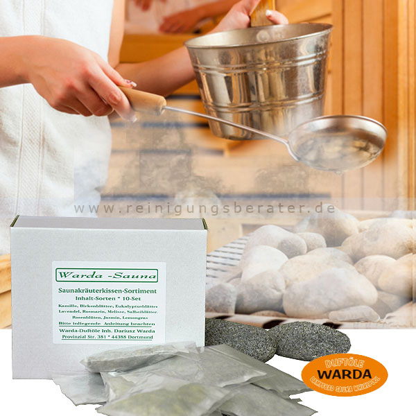 Dampfbad Kräuterkissen 10er Set