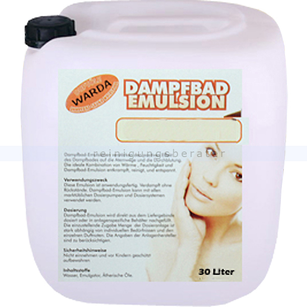 Dampfbademulsion Warda Latschenkiefer 30 L