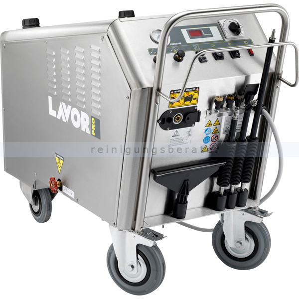 Dampfreiniger Lavor GV VESUVIO 10 professioneller Dampfreiniger aus Edelstahl AISI 304 8.452.0010