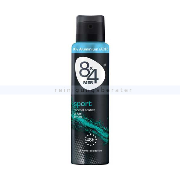 Deospray 8x4 150 ml Sport for Men