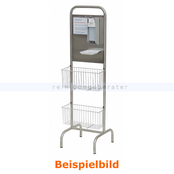 Desinfektionsinsel Novocal DESI2 Edelstahl Standmodell