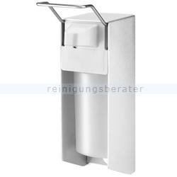 Desinfektionsmittelspender Aluminiumspender 500 ml silber