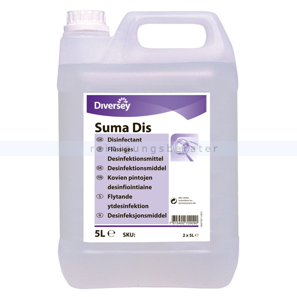 Desinfektionsreiniger Diversey Suma Dis 5 L