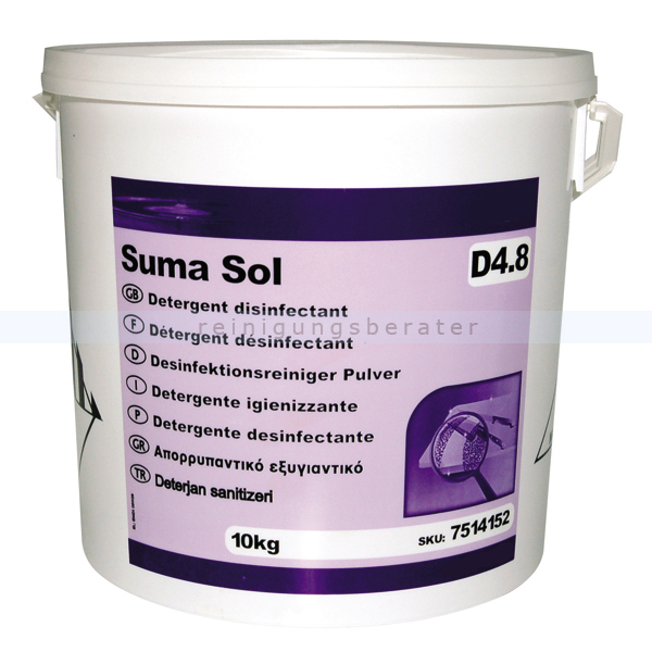 Desinfektionsreiniger Diversey Suma Sol D4.8 10 kg