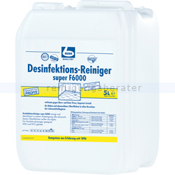 Desinfektionsreiniger Dr. Becher super F6000 Konzentrat 5 L