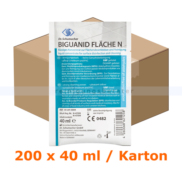 Desinfektionsreiniger Dr. Schumacher Biguanid Fläche N