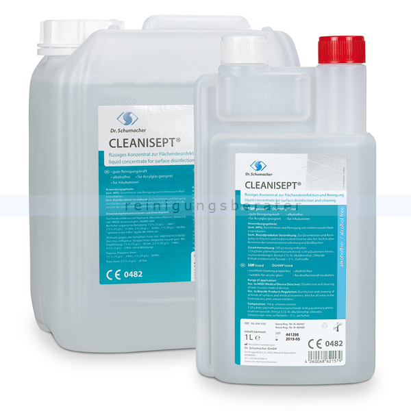 Desinfektionsreiniger Dr. Schumacher Cleanisept® 10 L