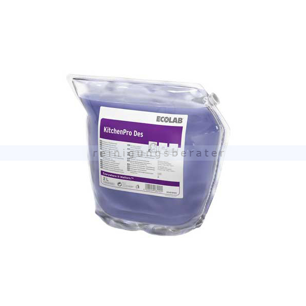 Desinfektionsreiniger Ecolab Kitchen Pro Des 2 L