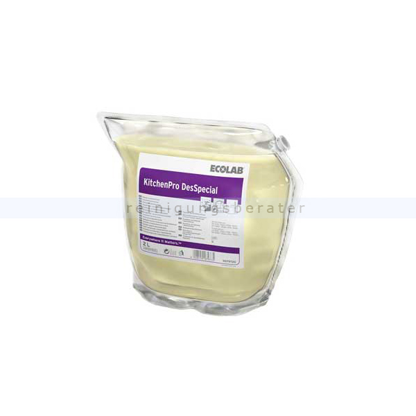 Desinfektionsreiniger Ecolab Kitchen Pro DesSpecial 2 L