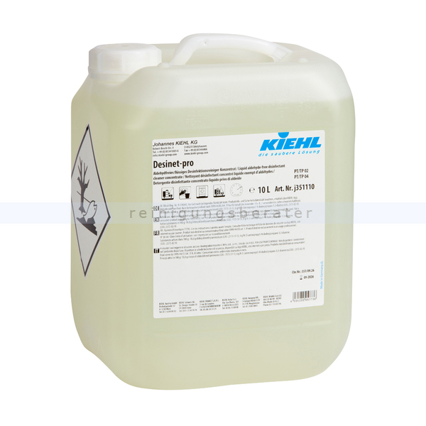 Desinfektionsreiniger Kiehl Desinet pro Konzentrat 10 L