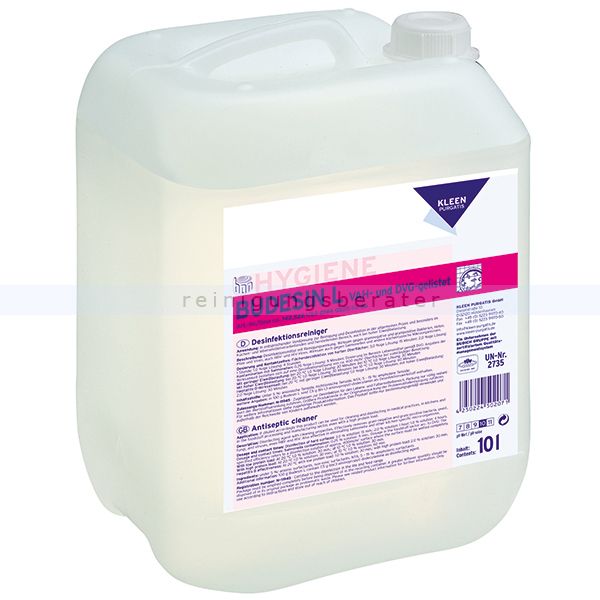 Desinfektionsreiniger Kleen Purgatis Budesin L 10 L