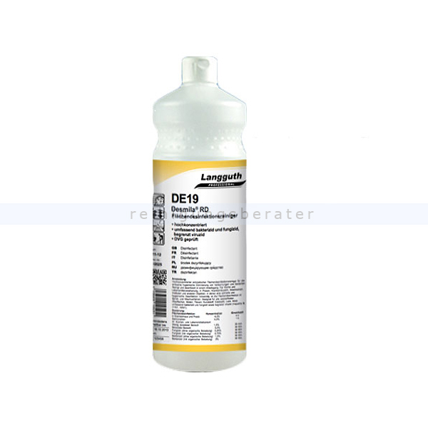 Desinfektionsreiniger Langguth DE19 Desmila RD 1 L