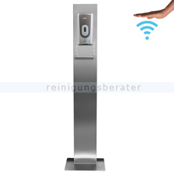 Desinfektionssäule DesiTurm Advance Edelstahl - Simex Sensor