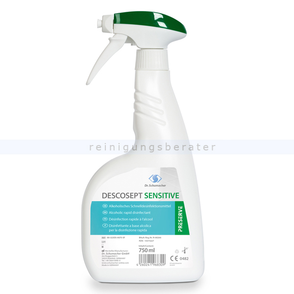 Desinfektionsspray Dr. Schumacher Descosept Sensitive 750 ml