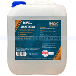 Desinfektionsspray Inox Schnell Desinfektion 5 L