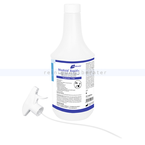 Desinfektionsspray Meditrade Medizid Rapid plus 1 L