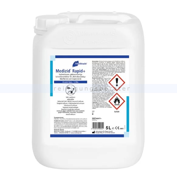 Desinfektionsspray Meditrade Medizid Rapid plus 5 L