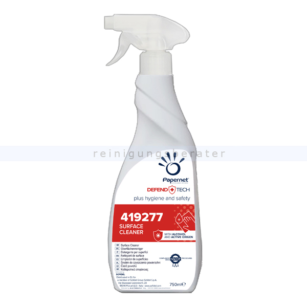 Desinfektionsspray Papernet Defend Tech 750 ml