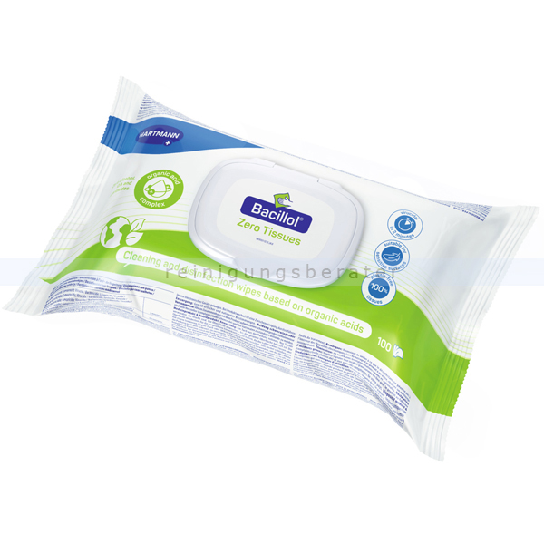 Desinfektionstücher Bode Bacillol Zero Tissues