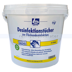 Desinfektionstücher Dr. Becher Eimer 70 Tücher