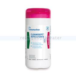 Desinfektionstücher Dr. Schumacher Cleanisept Wipes forte