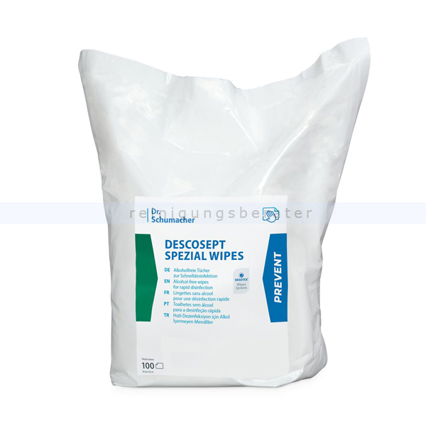 Desinfektionstücher Dr. Schumacher Descosept Spezial Wipes