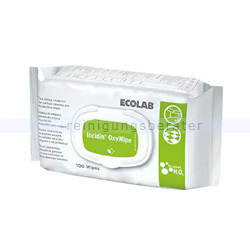 Desinfektionstücher Ecolab Incidin Oxy Wipes Flowpack